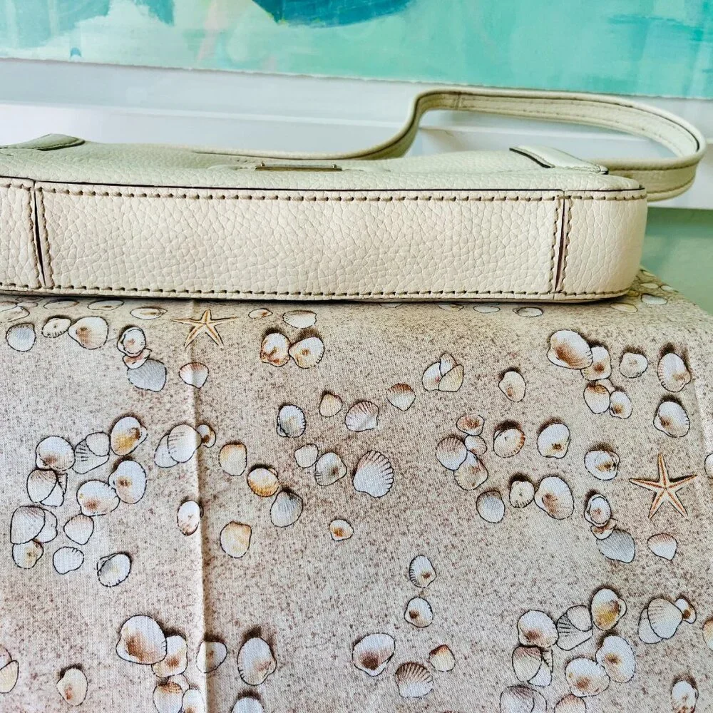 Kate Spade ♠ Vintage Cream Leather Handbag – Winter White - Picture 6 of 9